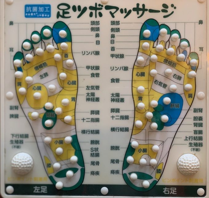 足つぼ反射区